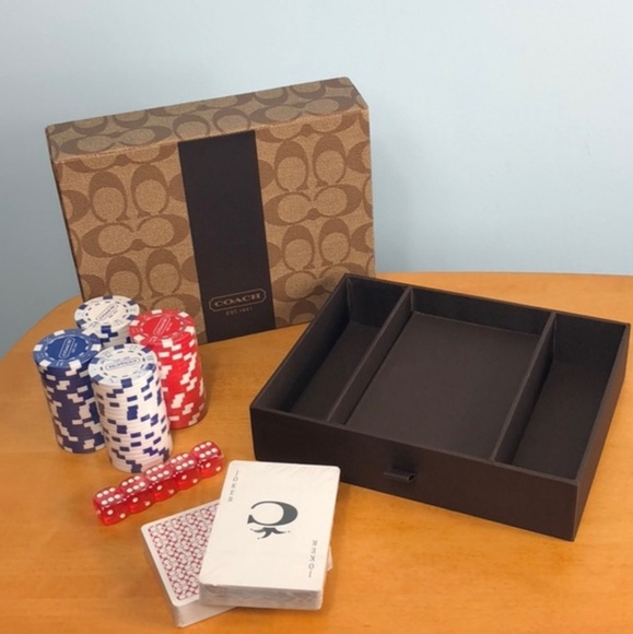 Coach Light Khaki/Poker Set New - Picture 6 of 6